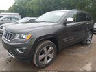 2016 Jeep Grand Cherokee Limited Серый vin: 1C4RJFBG4GC319136