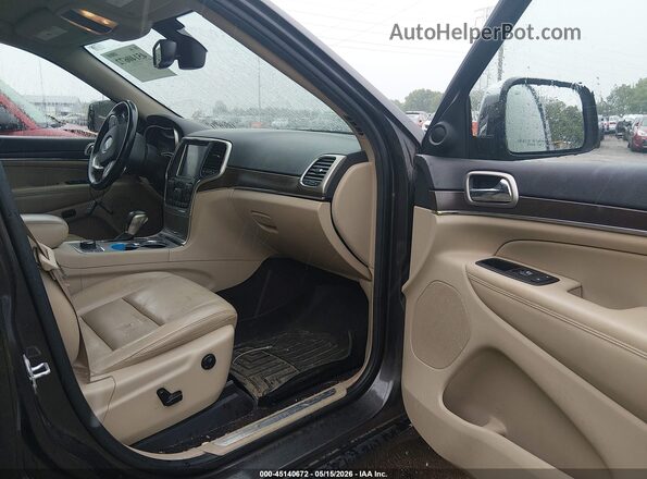 1C4RJFBG4GC319136 2016 JEEP GRAND CHEROKEE Серый Вид салона спереди