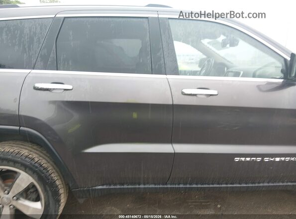 1C4RJFBG4GC319136 2016 JEEP GRAND CHEROKEE Серый Вид задней части салона
