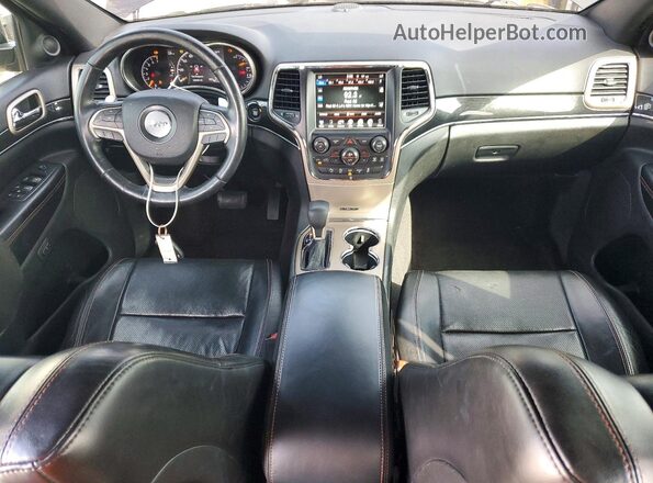 1C4RJFBG4HC633449 2017 JEEP GRAND Черный Вид панели приборов