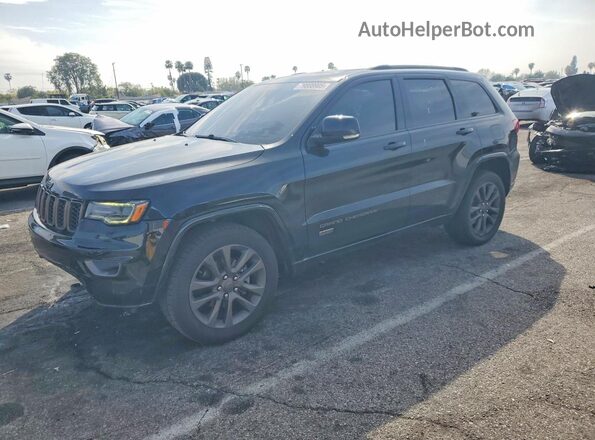 1C4RJFBG4HC633449 2017 JEEP GRAND Черный Передняя левая четверть
