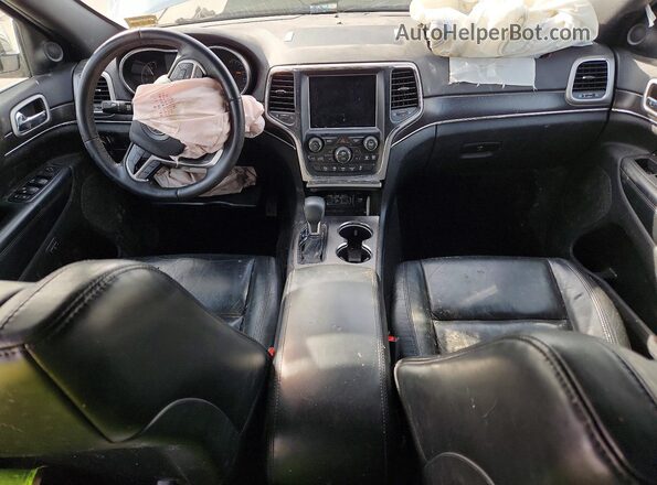 1C4RJFBG4JC509266 2018 JEEP GRAND Белый Вид панели приборов