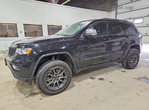 1C4RJFBG4MC614538 2021 JEEP GRAND Черный Передняя левая четверть