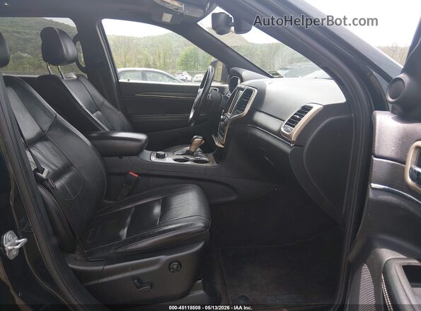 1C4RJFBG5GC337533 2016 JEEP GRAND CHEROKEE Black Widok wnętrza z przodu