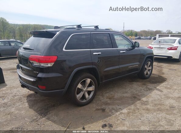 1C4RJFBG5GC337533 2016 JEEP GRAND CHEROKEE Black Tył prawy