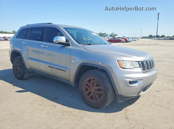 1C4RJFBG5JC287580 2018 JEEP GRAND Серебряный Передняя правая четверть