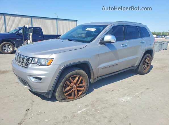 1C4RJFBG5JC287580 2018 JEEP GRAND Серебряный Передняя левая четверть