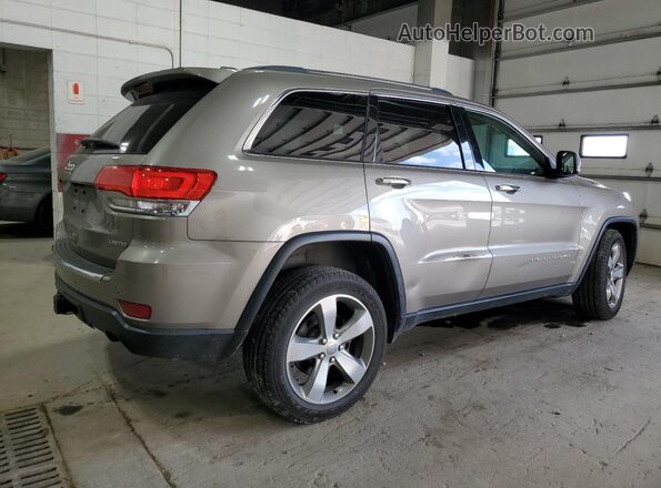 1C4RJFBG6GC458927 2016 JEEP GRAND Коричневый Задняя правая четверть