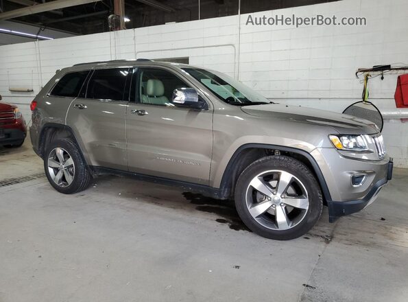 1C4RJFBG6GC458927 2016 JEEP GRAND Коричневый Передняя правая четверть