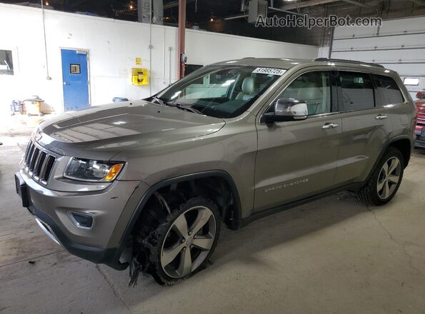 1C4RJFBG6GC458927 2016 JEEP GRAND Коричневый Передняя левая четверть