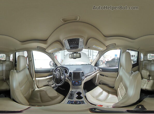 1C4RJFBG6GC458927 2016 JEEP GRAND Коричневый Панорамный вид салона 360°