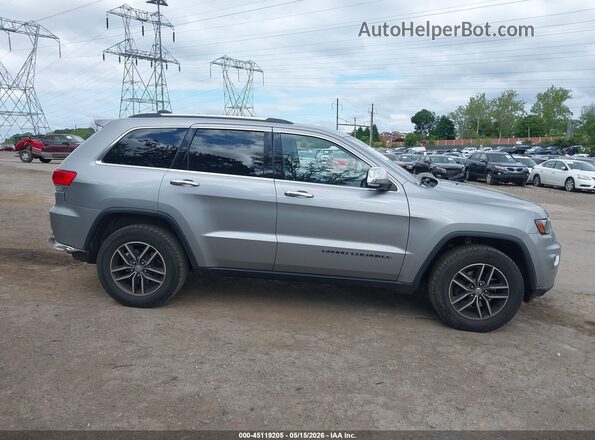 1C4RJFBG6JC129037 2018 JEEP GRAND CHEROKEE Серебряный Вид задней части салона