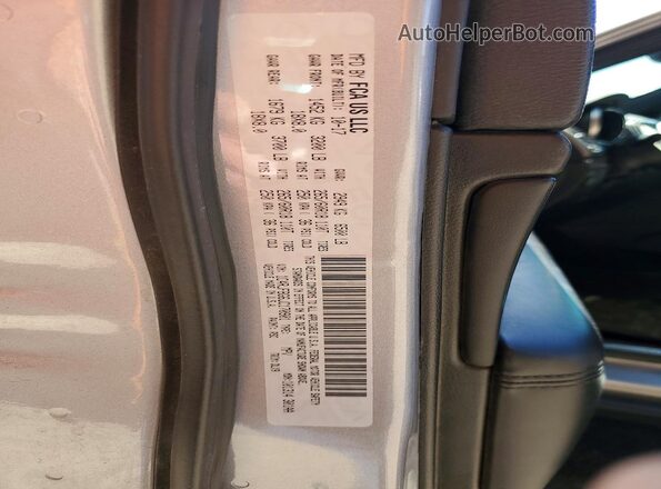 1C4RJFBG6JC170901 2018 JEEP GRAND Gray Widok naklejki z numerem VIN