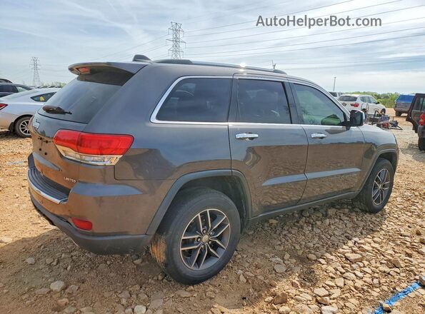 1C4RJFBG6JC483852 2018 JEEP GRAND Серый Задняя правая четверть