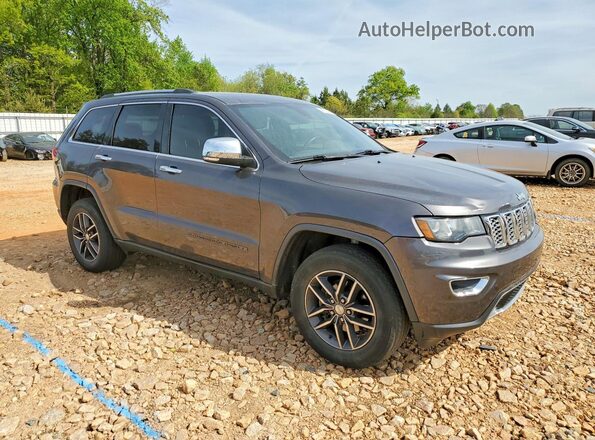 1C4RJFBG6JC483852 2018 JEEP GRAND Серый Передняя правая четверть