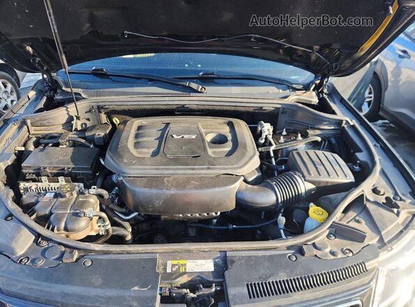 1C4RJFBG7GC318823 2016 JEEP GRAND Черный Вид задней части салона