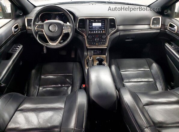 1C4RJFBG7HC609775 2017 JEEP GRAND Угольный Вид панели приборов