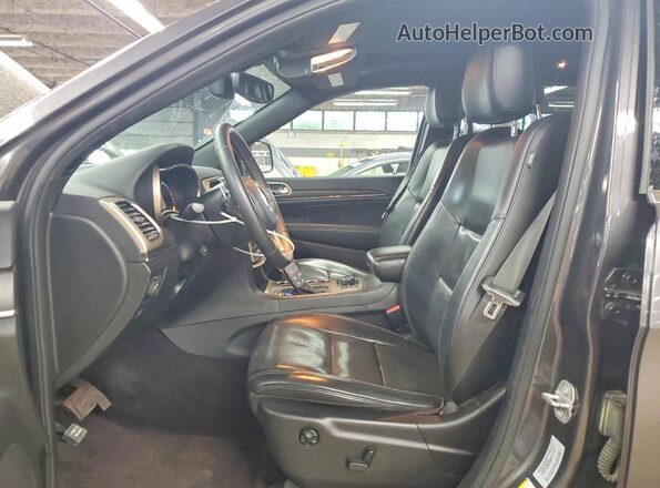 1C4RJFBG7HC609775 2017 JEEP GRAND Угольный Вид салона спереди