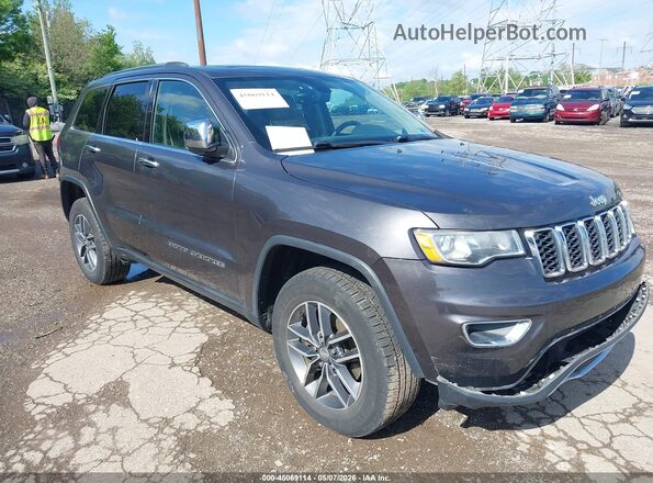 1C4RJFBG7HC754590 2017 JEEP GRAND CHEROKEE Серый Передняя правая четверть