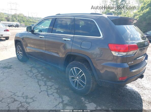 1C4RJFBG7HC754590 2017 JEEP GRAND CHEROKEE Серый Задняя левая четверть