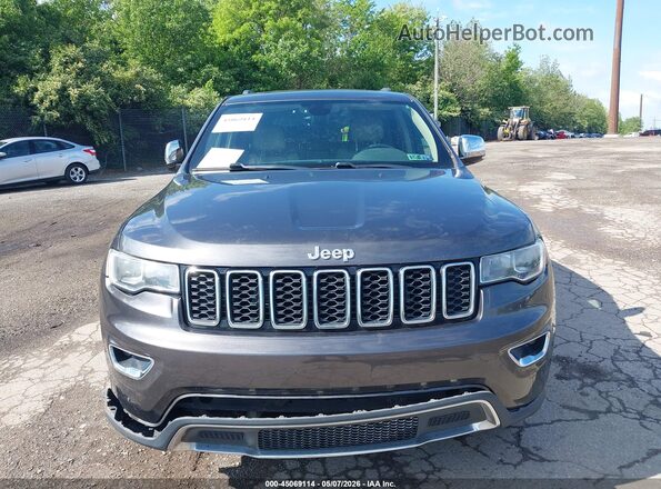1C4RJFBG7HC754590 2017 JEEP GRAND CHEROKEE Серый Вид задней части салона