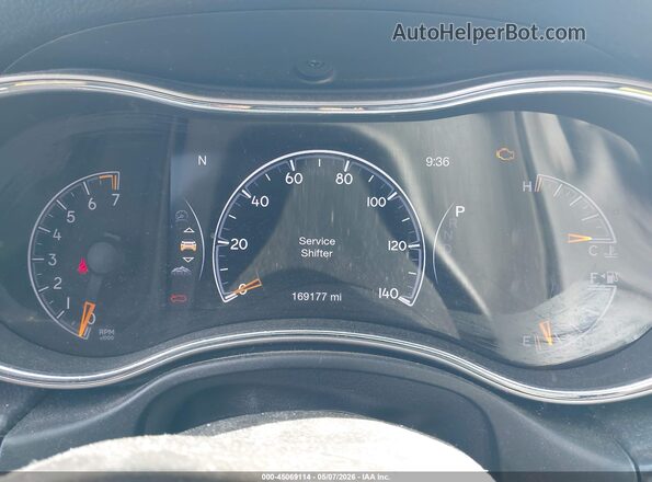 1C4RJFBG7HC754590 2017 JEEP GRAND CHEROKEE Серый Вид задних сидений