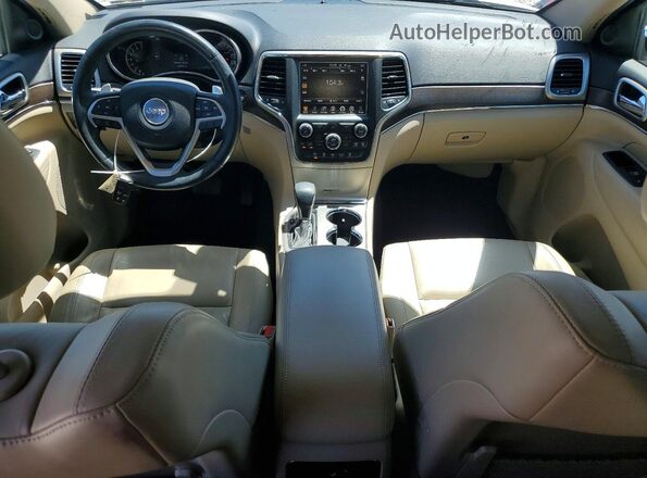 1C4RJFBG7HC794569 2017 JEEP GRAND Белый Вид панели приборов