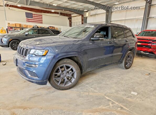 1C4RJFBG7LC177066 2020 JEEP GRAND Синий Передняя левая четверть