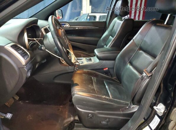 1C4RJFBG8HC901046 2017 JEEP GRAND Black Вид салону спереду