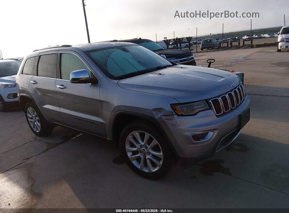 1C4RJFBG9HC852794 2017 JEEP GRAND CHEROKEE Серебряный Вид задней части салона