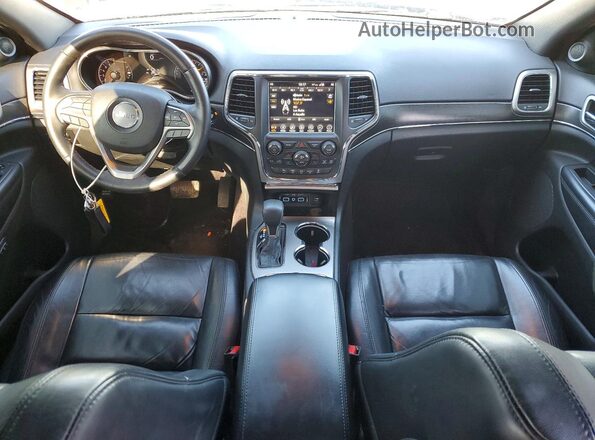 1C4RJFBG9JC509747 2018 JEEP GRAND Белый Вид панели приборов