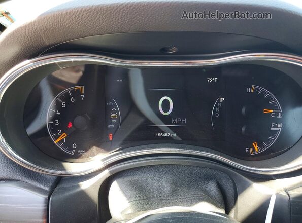 1C4RJFBG9KC558416 2019 JEEP GRAND Белый Вид щитка приборов