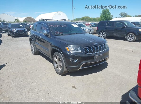1C4RJFBGXGC431391 2016 JEEP GRAND CHEROKEE Черный Передняя правая четверть