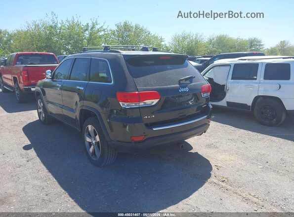 1C4RJFBGXGC431391 2016 JEEP GRAND CHEROKEE Черный Задняя левая четверть