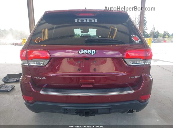 1C4RJFBGXJC469582 2018 JEEP GRAND CHEROKEE Красный 