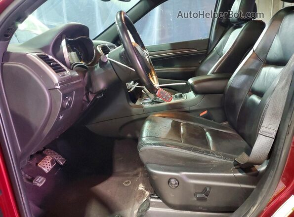 1C4RJFBT3JC408295 2018 JEEP GRAND Burgundy Widok wnętrza z przodu