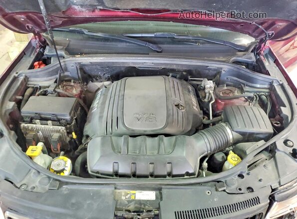 1C4RJFBT3JC408295 2018 JEEP GRAND Burgundy Widok komory silnika