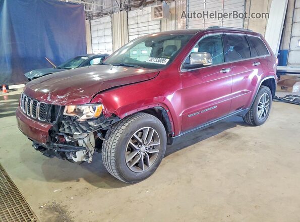 1C4RJFBT3JC408295 2018 JEEP GRAND Burgundy Przód lewy