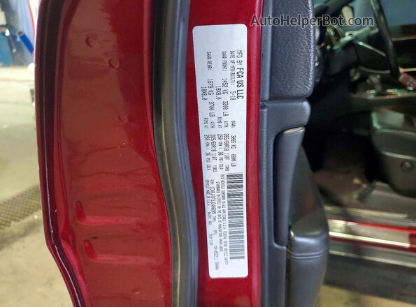 1C4RJFBT3JC408295 2018 JEEP GRAND Burgundy Widok wnętrza 360 stopni