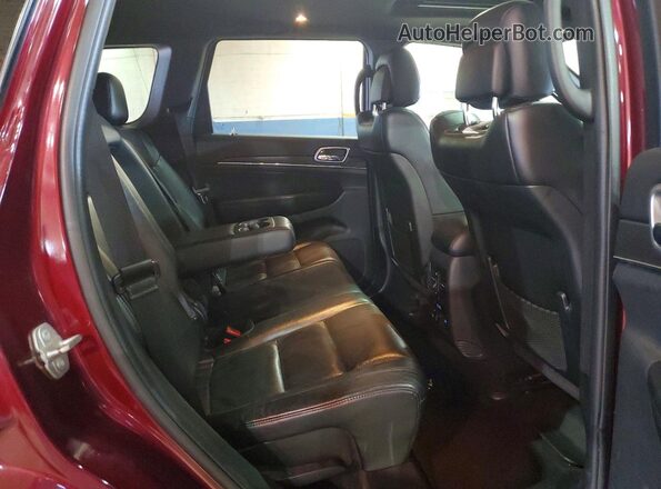 1C4RJFBT3JC408295 2018 JEEP GRAND Burgundy Widok wnętrza z tyłu