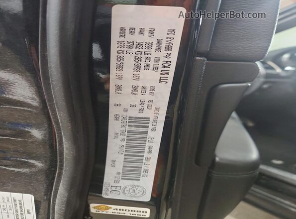 1C4RJFBT8KC637492 2019 JEEP GRAND Black Widok naklejki z numerem VIN