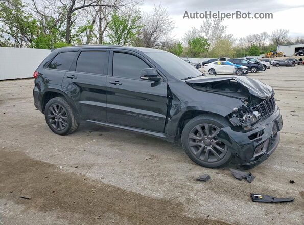 1C4RJFCG1JC491582 2018 JEEP GRAND Черный Передняя правая четверть