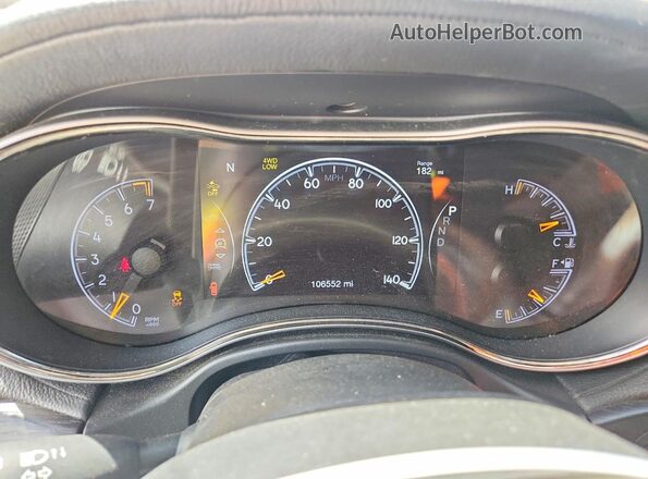 1C4RJFCG1KC539972 2019 JEEP GRAND Черный Вид щитка приборов