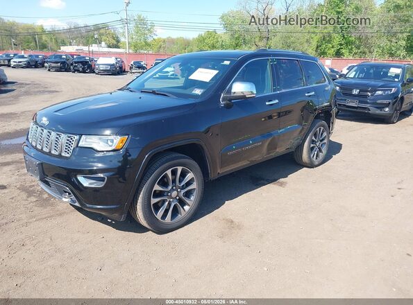 1C4RJFCG2HC727599 2017 JEEP GRAND CHEROKEE Черный Передняя левая четверть