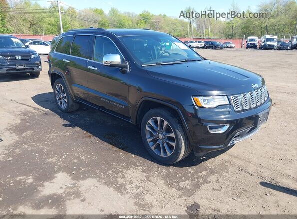 1C4RJFCG2HC727599 2017 JEEP GRAND CHEROKEE Черный Передняя правая четверть
