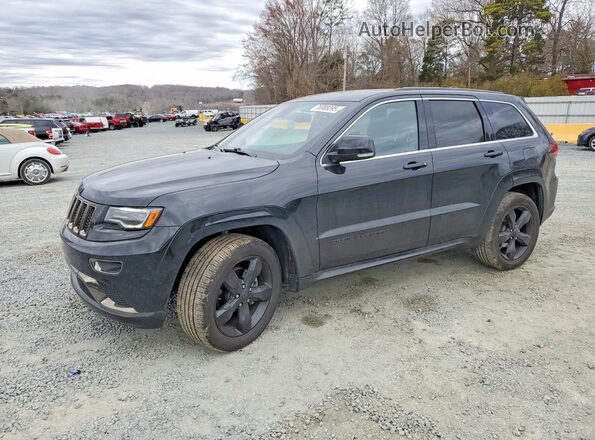 1C4RJFCG3GC333253 2016 JEEP GRAND Черный Передняя левая четверть