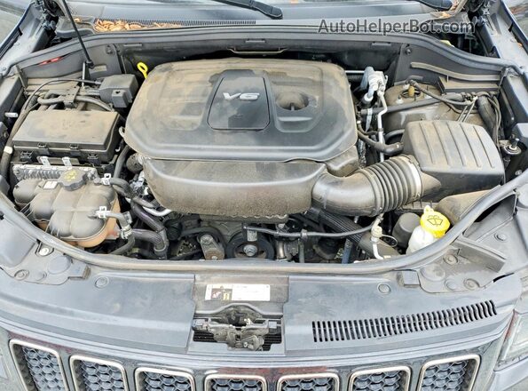 1C4RJFCG3GC333253 2016 JEEP GRAND Черный Вид задней части салона