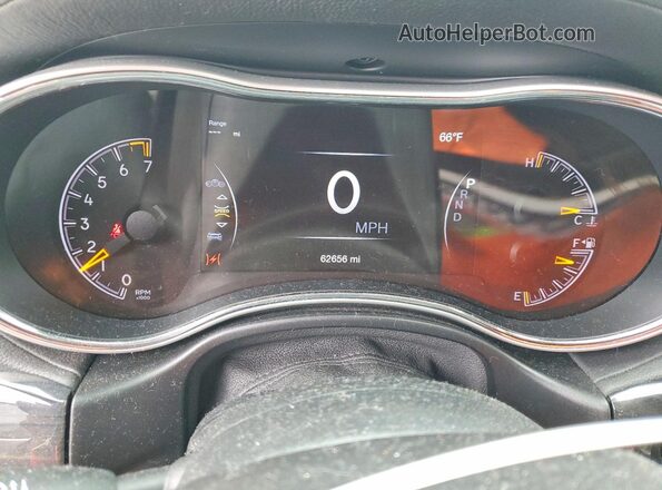 1C4RJFCG3GC333253 2016 JEEP GRAND Черный Вид щитка приборов