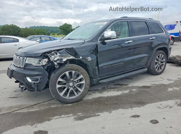1C4RJFCG3HC876393 2017 JEEP GRAND Черный Передняя левая четверть