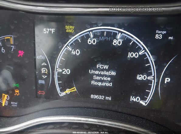 1C4RJFCG4JC361277 2018 JEEP GRAND CHEROKEE White Vista de los asientos traseros